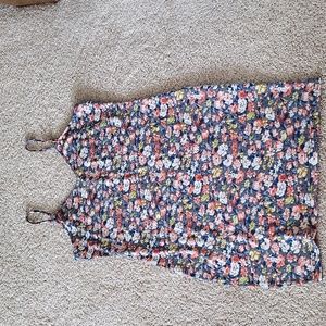 Floral tank dress- brand new